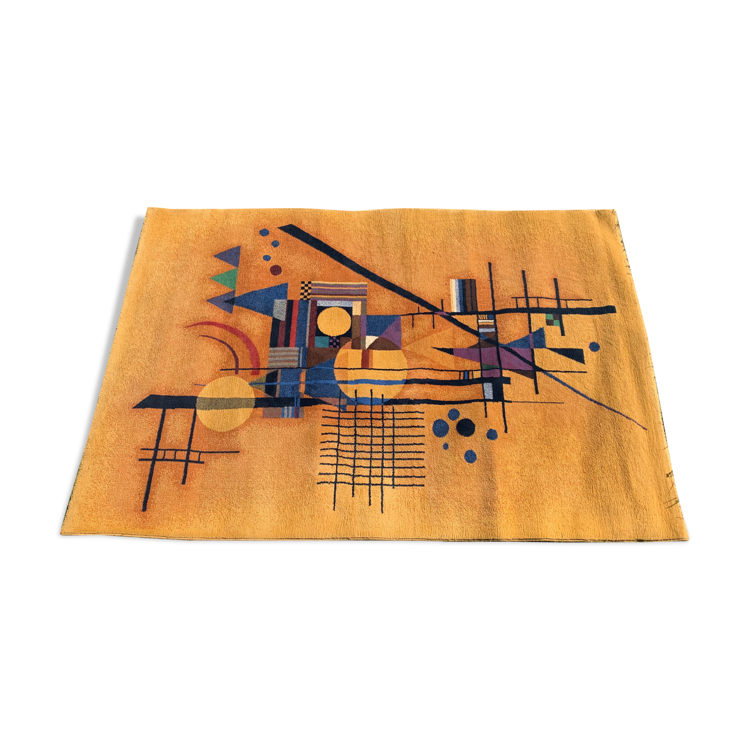 Tapis multicolore 230 x 160 cm formes géométriques