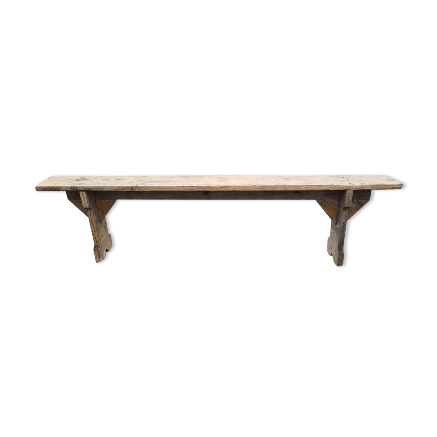 Wooden bench