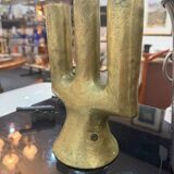 Artisanal chandelier in solid brass – Unique piece – Chad