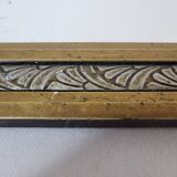 Miroir en bois peint