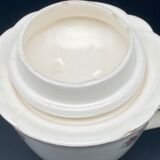 Ceramic sugar bowl with small multi-colored flowers - MLRDP11