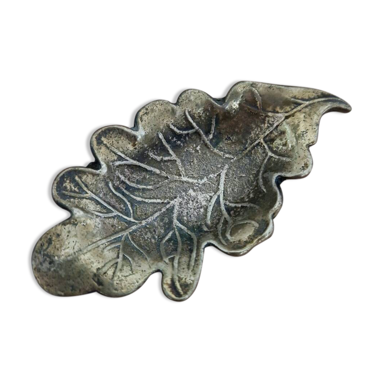 Soap holder empty pocket retro vintage brass jewelry dish