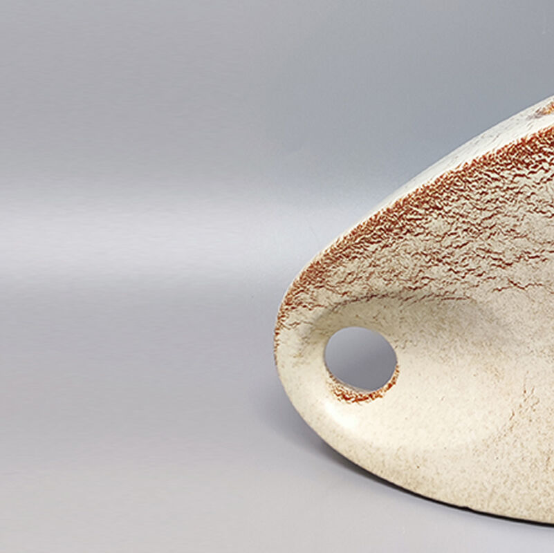 Vase en céramique des années 1960 de Bertoncello. Fabriqué en Italie.