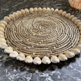 Table mat vintage seashell