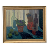 Nature morte originale par Svan Grandin, années 1960
