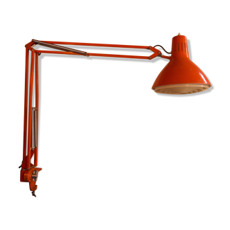 Lampe "Luxo" original orange vintage