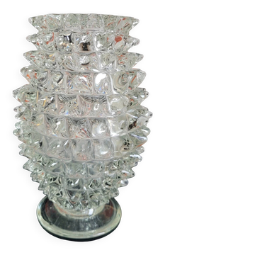 Vase Rostrato en verre de Murano Barovier & Toso, Italie, 1930