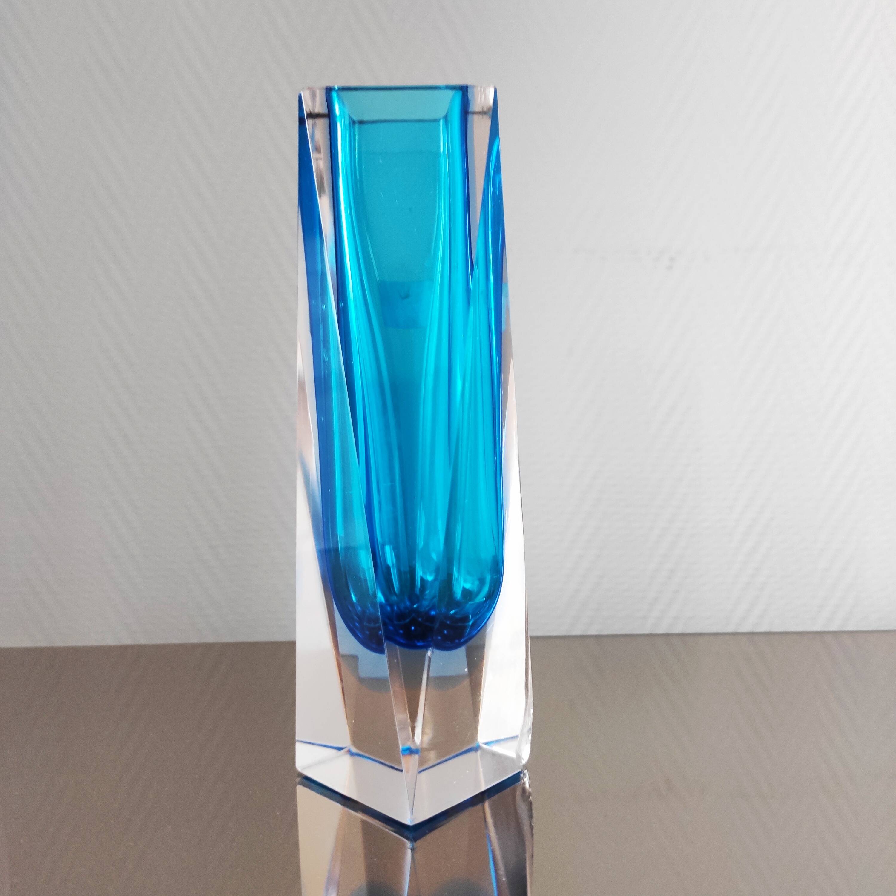 Vintage Murano Sommerso Vase