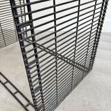 Graphic metal armchair