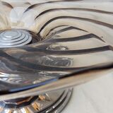 Glass cut smoked art deco