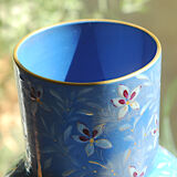 Longwy vase in earthenware 1886