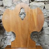 Set of 4 brutalist chairs 1970"