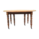 Old oval table Louis Philippe with 6 feet
