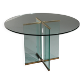 Iconic Peter Ghyczy round design table – timeless elegance in perfect condition