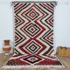 Handmade moroccan berber rug 254 x 136 cm