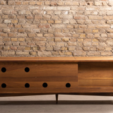 TV stand / Teak enfilade with vinyl storage