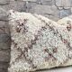 Vintage Berber wool cushion cover: Moroccan rug cushion,