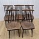 Chaises Fanett vintage
