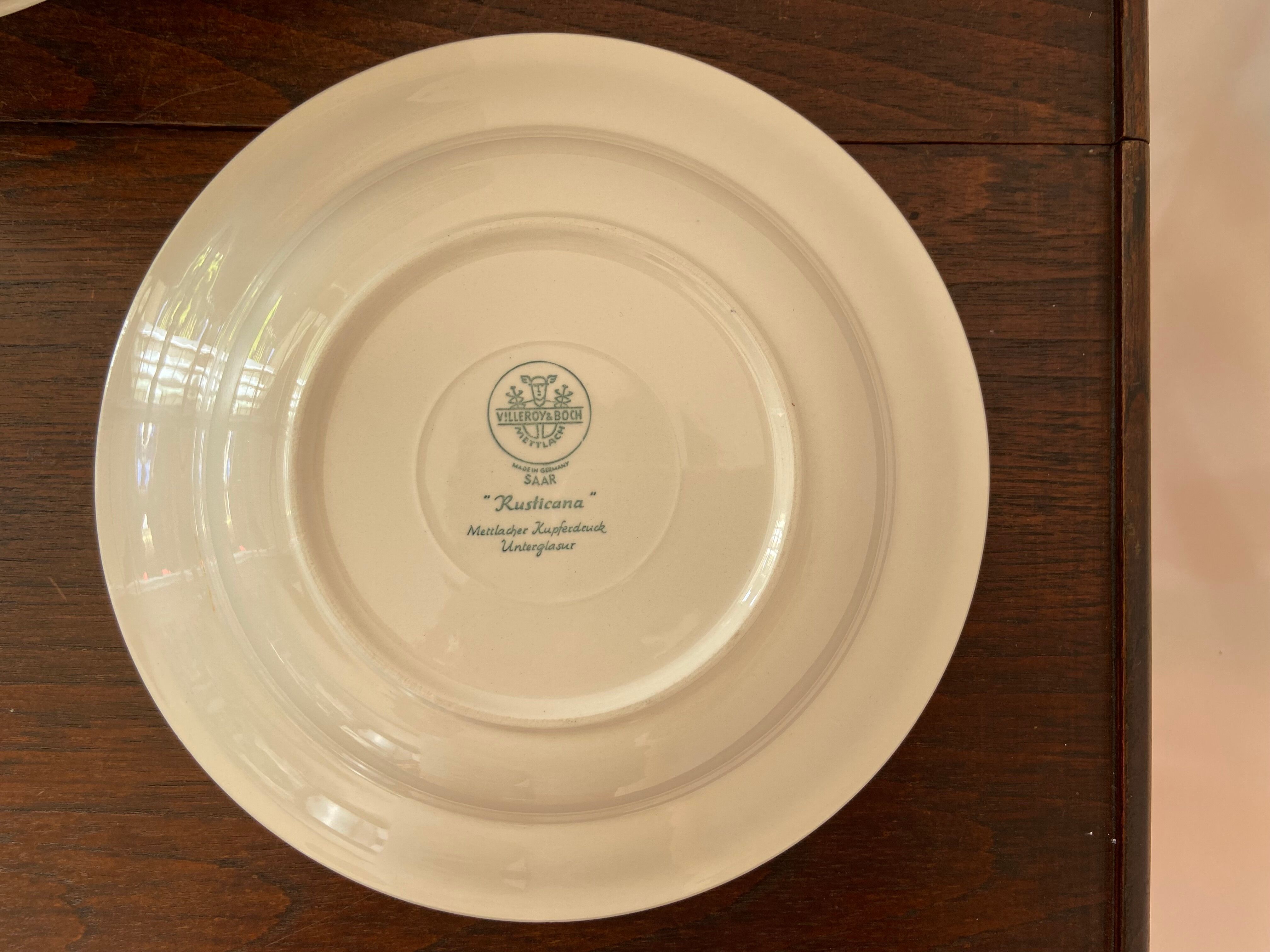 6 assiettes creuses Rusticana Villeroy & Boch