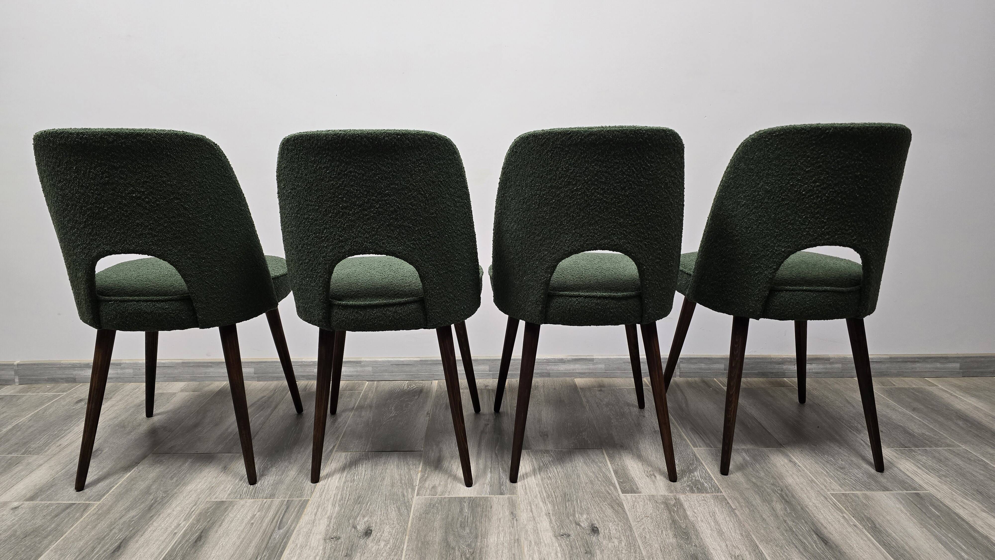 Dining Chairs by Oswald Haerdtl for Ton, 1950s, Set of 4