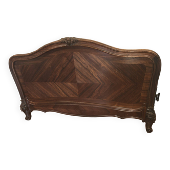 Louis XV style headboard in rosewood