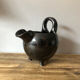 Vintage tripod ceramics pitcher