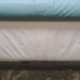 Vintage leather memphis sofa