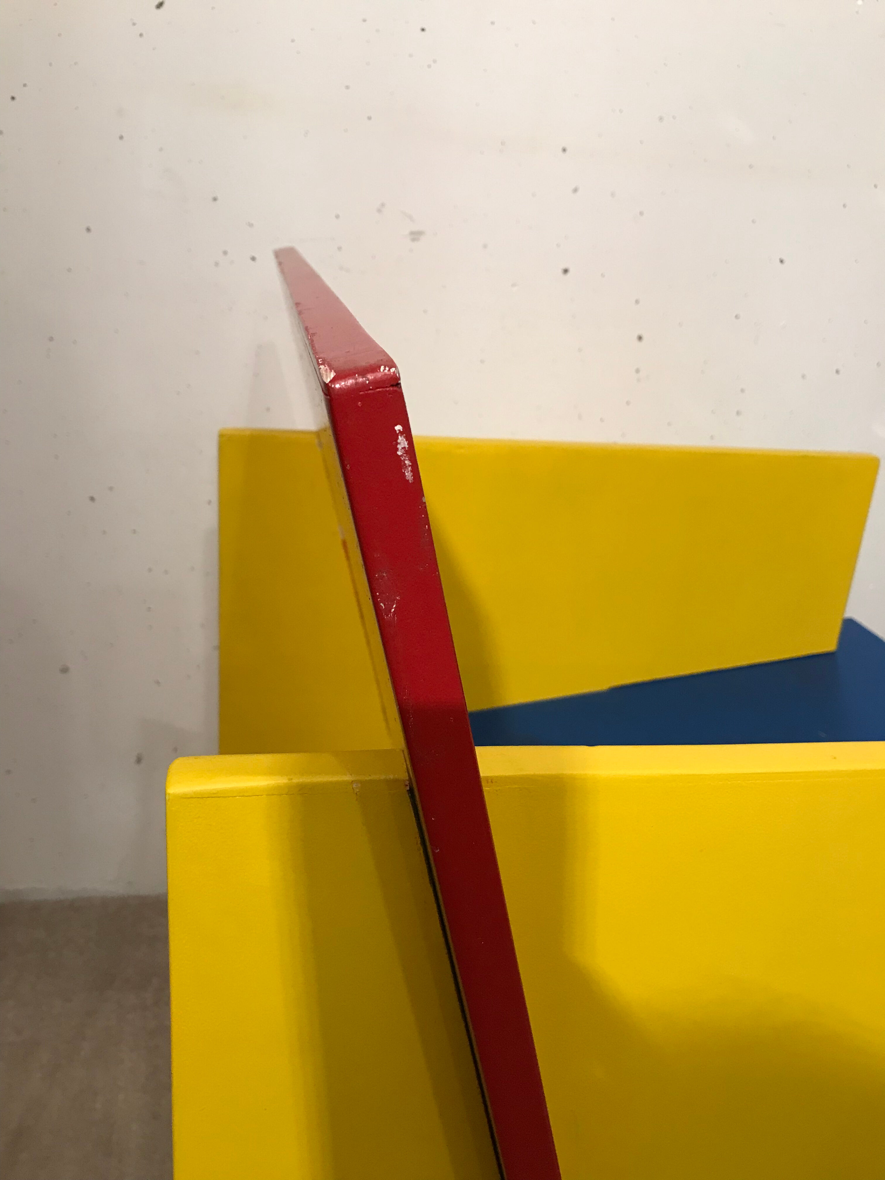 Pair of postmodernist armchairs