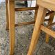Série de 4 chaises bistro vintage 1949-50