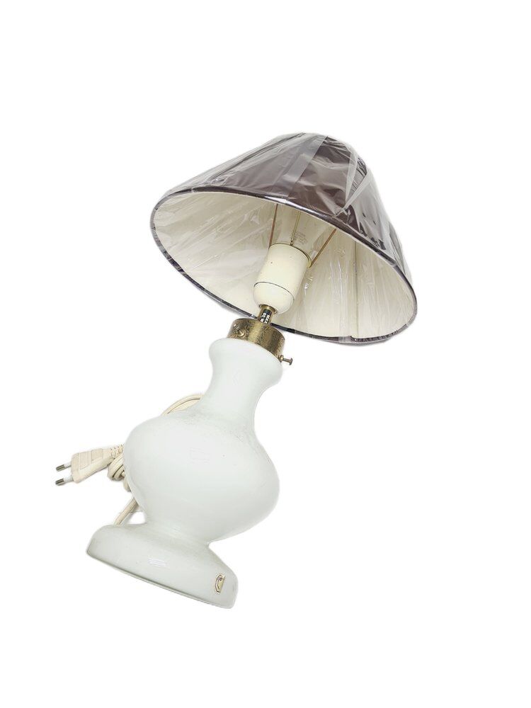 Classical bedside lamp from Holmegaard, Denmark, 1970s