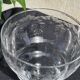 6 water glasses – guilloche blown crystal