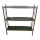 Neoclassical style silver-plated metal shelf attributed to the Jansen company