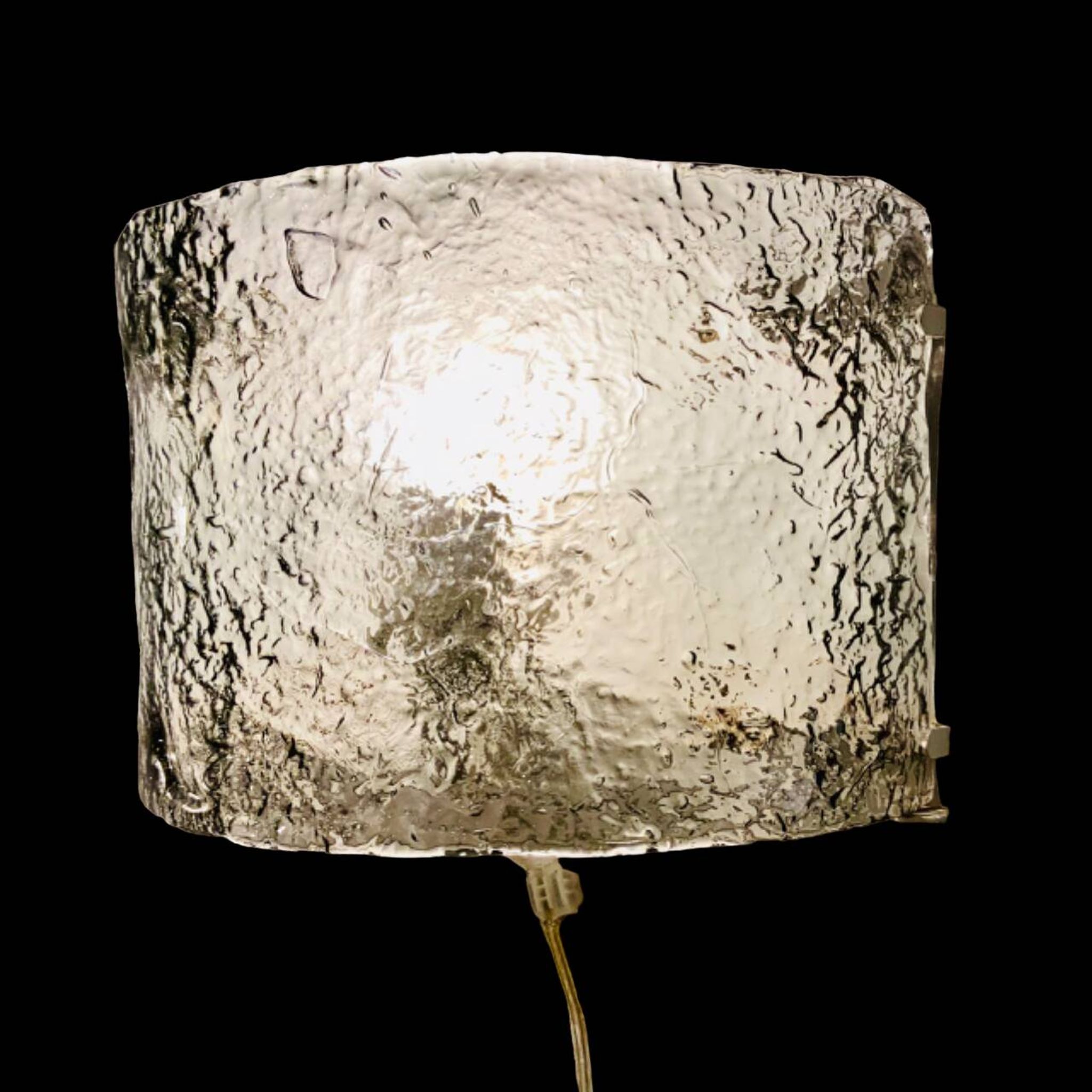 Set of 3 Italian Wall Lamps from the 1970s by Carlos Nazon for Mazzega