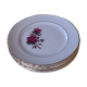 6 small vintage plates Orchies Moulin des Wolves