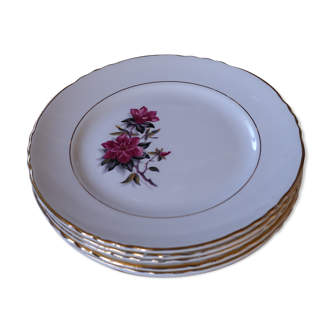 6 small vintage plates Orchies Moulin des Wolves