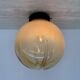 Mid-century Italian glass ceiling lamp, 1970s