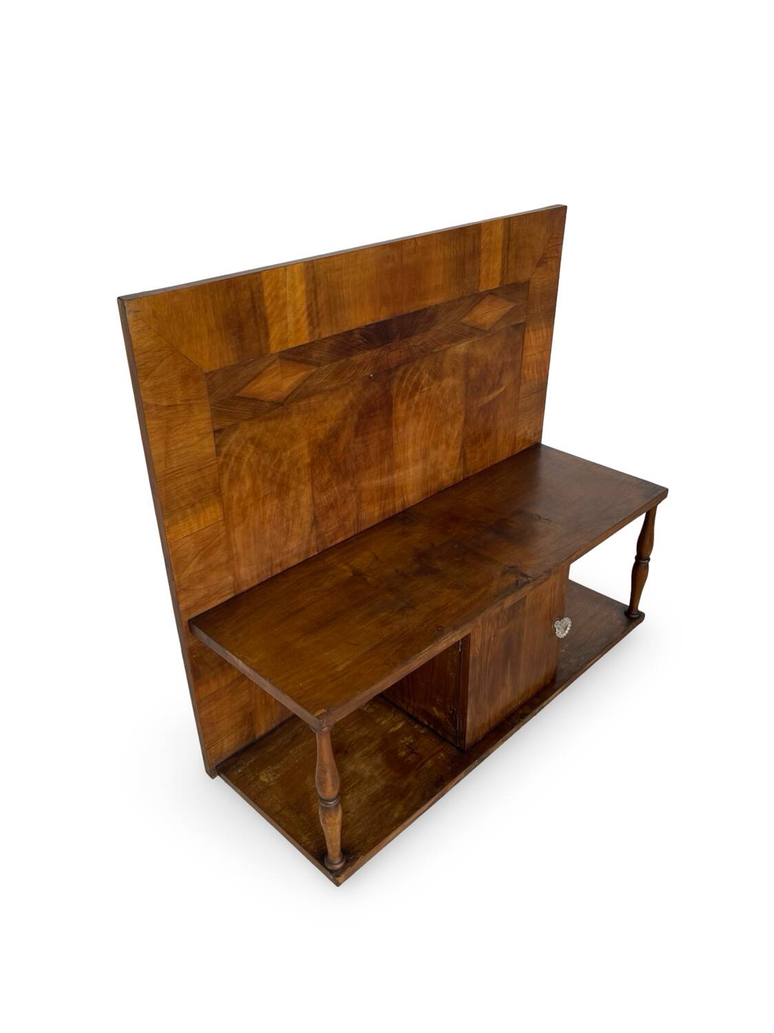 Banc de couloir Art déco italien, années 1920