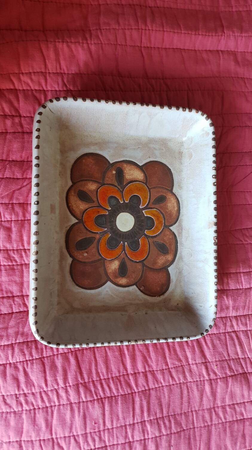 Plat ceramique JG Picard