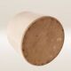 Set of five stoneware mustard pots