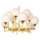 Stunning Sputnik chandelier by Kaiser, Germany, 1970s.