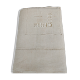Old great days sheet & returns ecru linen canvas - (circa 1900) never used 228 x 290 cm