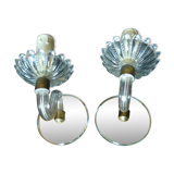 Pair of mirror wall light  50s