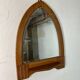 Miroir d'École Art Déco en Chêne Amsterdamse, 1920s