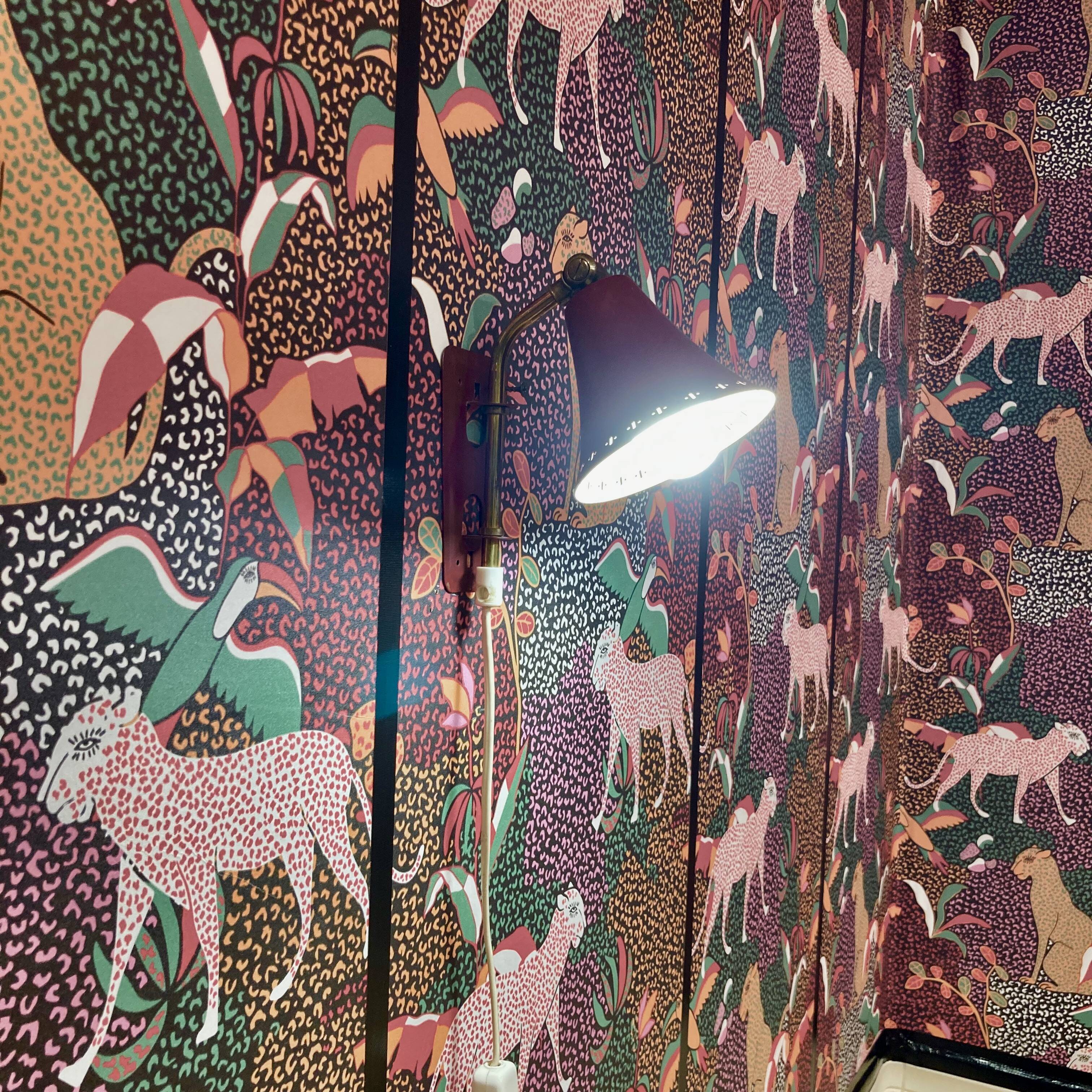 Modular appliqué Scandinavian design 1950.