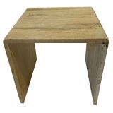 Italian travertine pull out tables, 1970