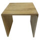 Tables gigognes en travertin italiennes 1970