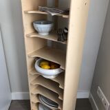 Patinated locker Cabinet