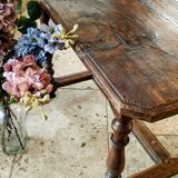 18th century refectory side table