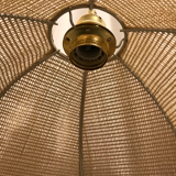 Hanging flower in caning