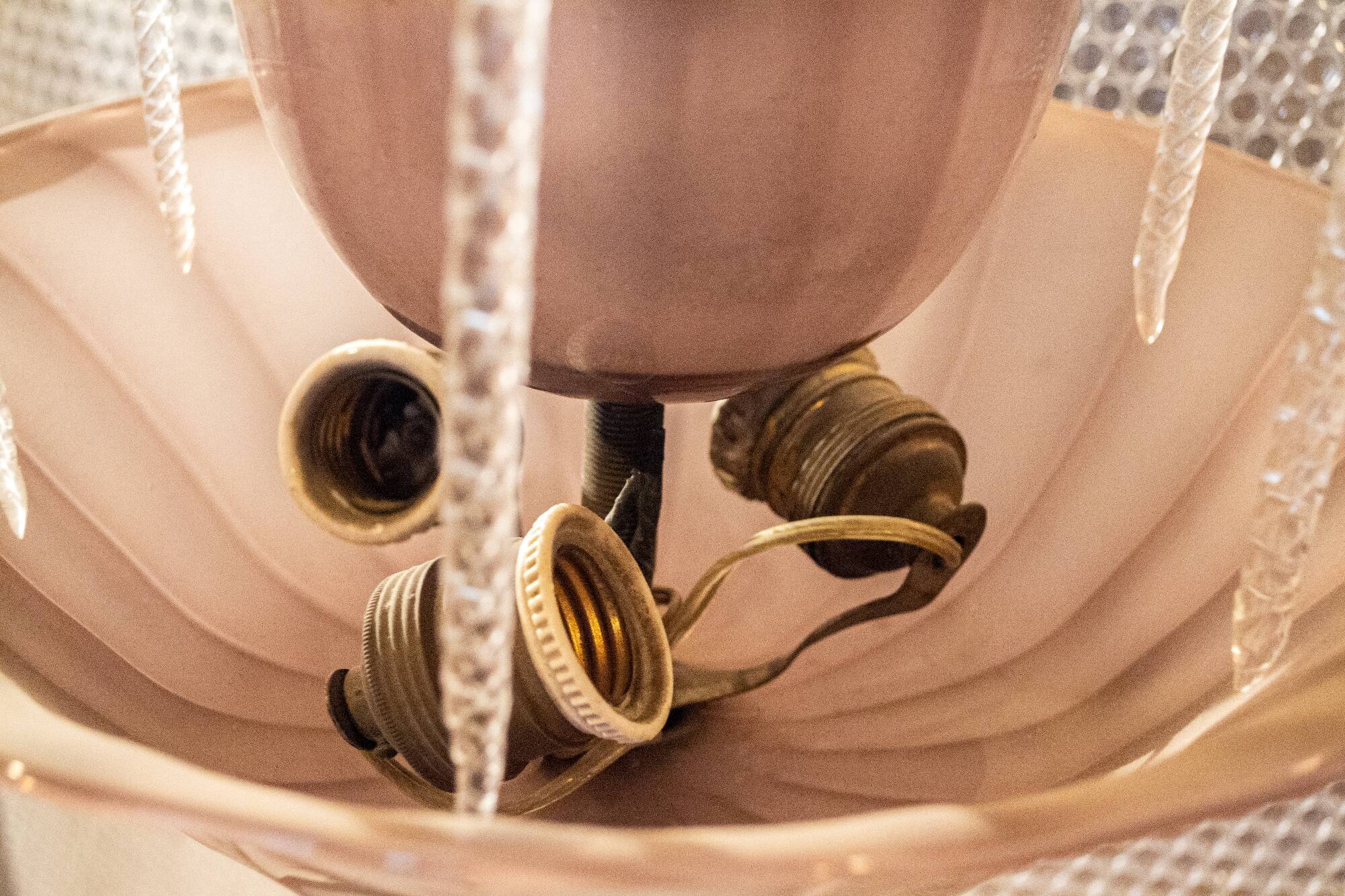 Lampada a sospensione in vetro Murano di Vittorio Zeccchin Italia Anni '20